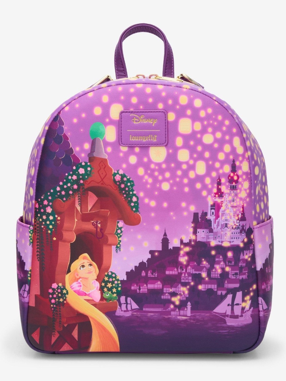 Disney loungefly rapunzel tangled lantern night mini backpack